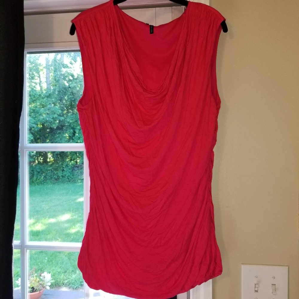 NWT - Maurices fitted cowl neck top - XL
